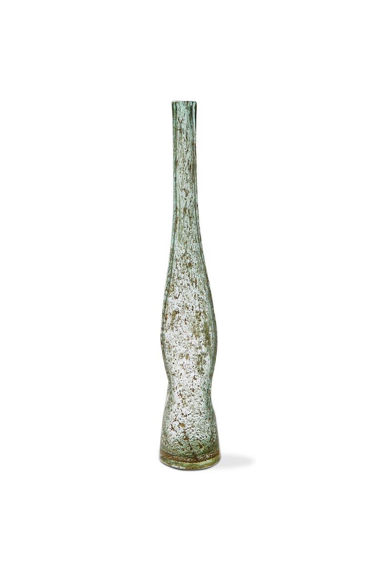 Meri Vase Lg Green Multi Glass Summer, Main, color, Green