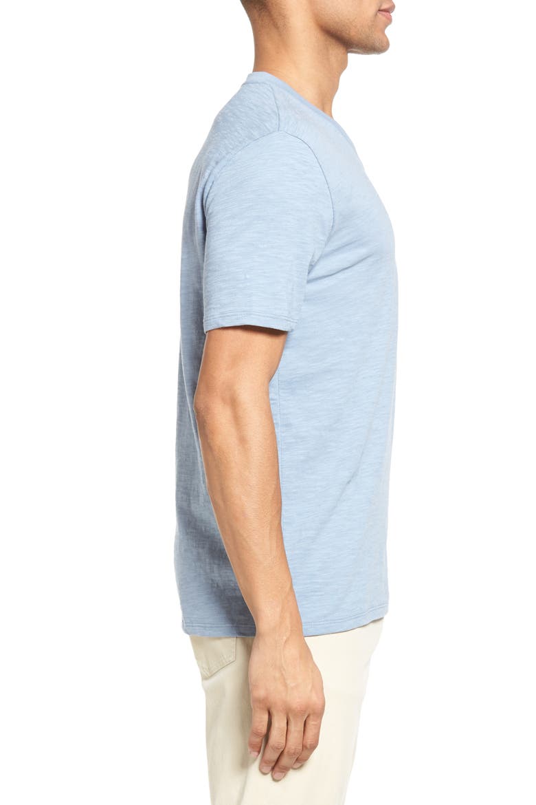 Classic V-Neck T-Shirt, Alternate, color, HAZY SKIES