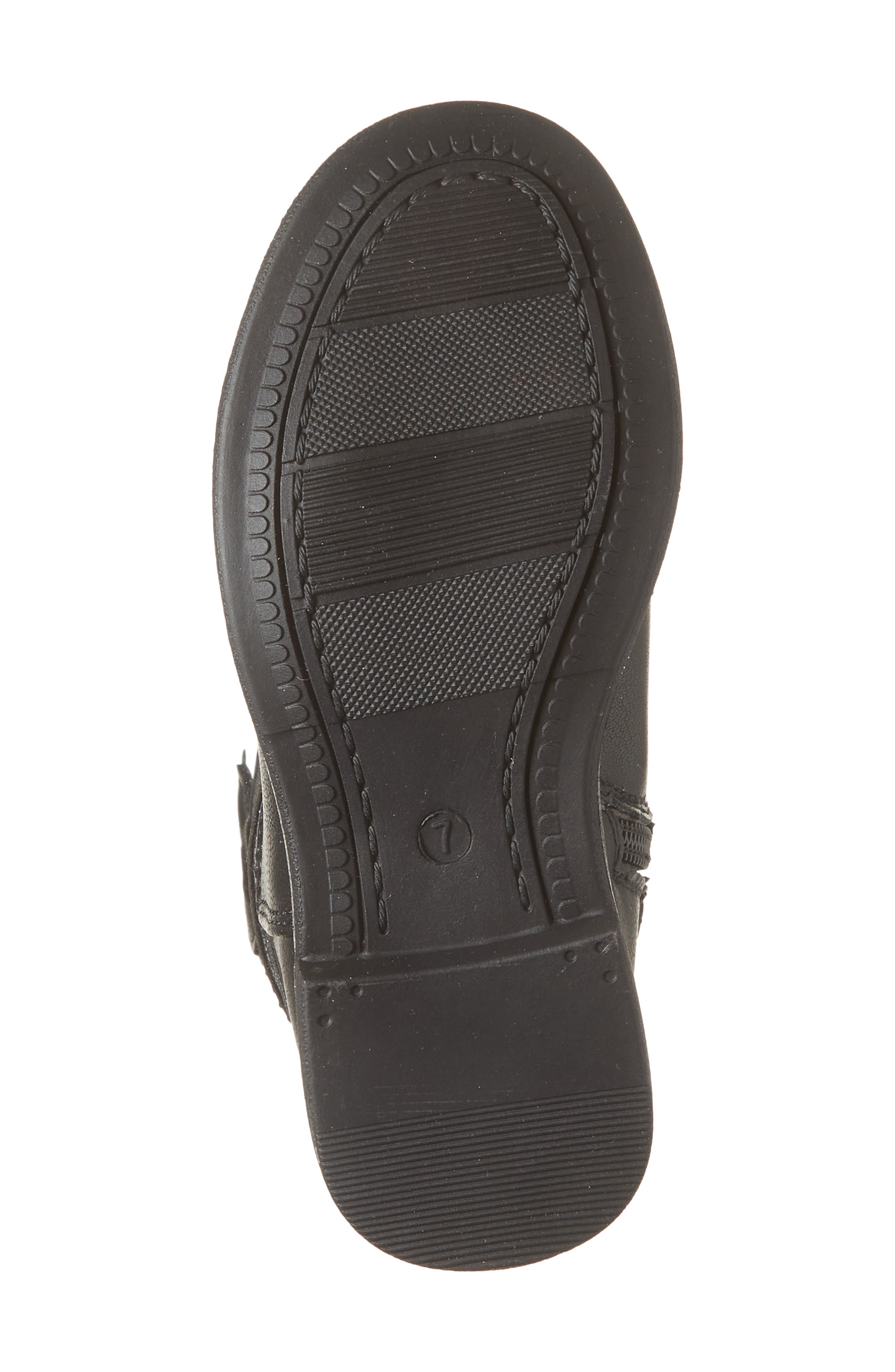 OLIVIA MILLER Kids' Heart Appliqué Boot, Alternate, color, Black