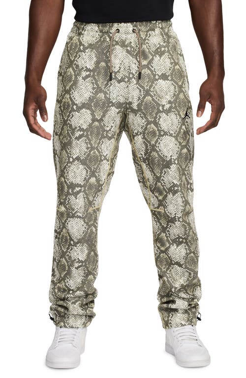 Nike Jordan Snake Print Dri-fit Fleece Sweatpants In Multi