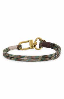 Caputo & Co. Men's Camo Paracord Bracelet