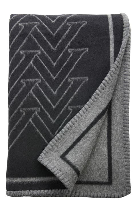 Mr. Vic Monogram Blanket