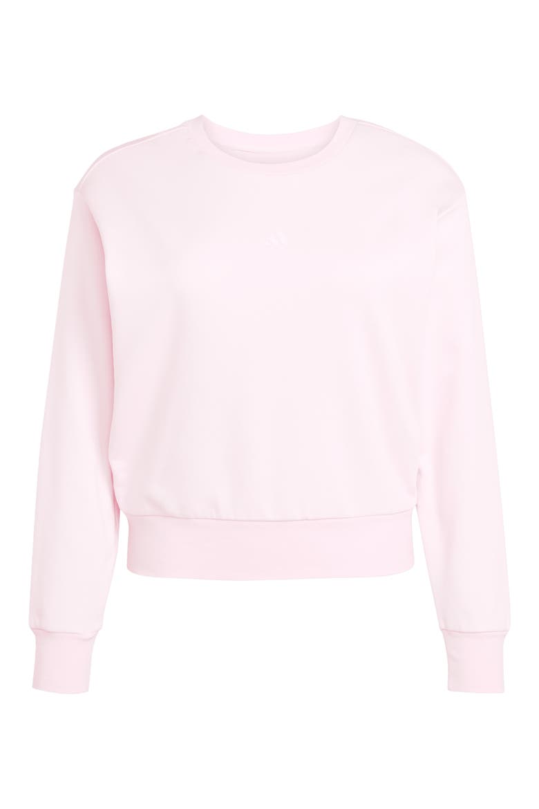 Fleece Hoodie, Alternate, color, CLEAR PINK/ WHITE