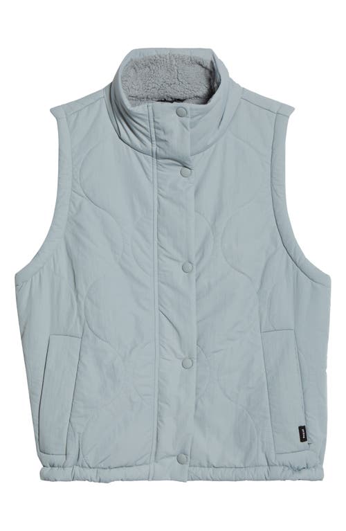 Prana Encinitas Quilted Vest In Blue
