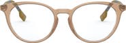 Burberry 51mm Round Optical Glasses