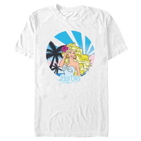 Men's Retro Tropical Portrait T-Shirt