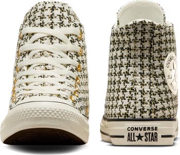 Converse Chuck Taylor All Star Houndstooth High Top Sneaker Women Nordstrom