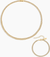 Electric Picks Billions Necklace and Bracelet - Set of 2