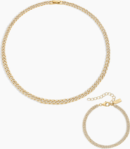 Electric Picks Billions Necklace and Bracelet - Set of 2
