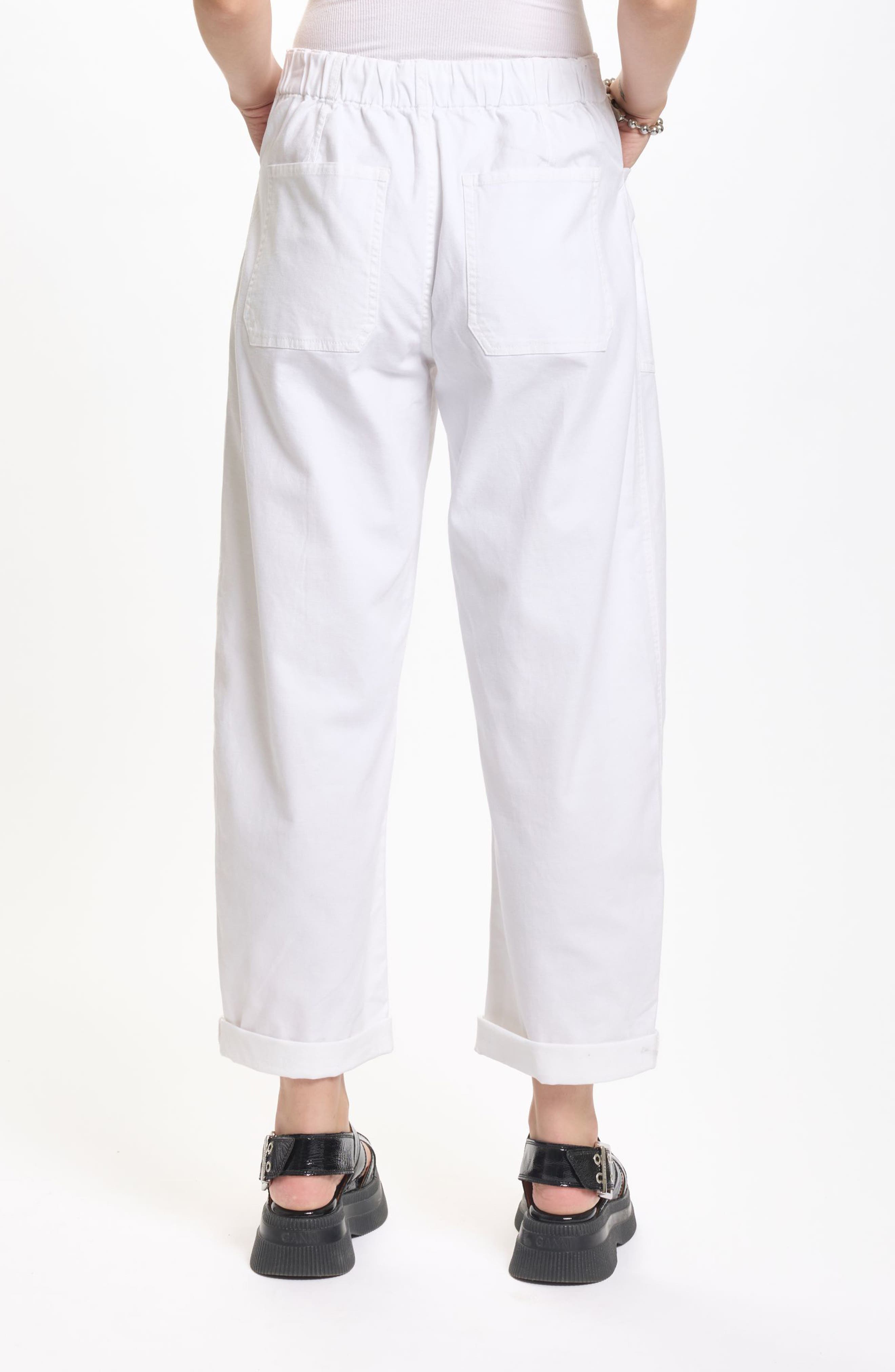 Villa Embroidered Cuffed Drawstring Pants - image 2
