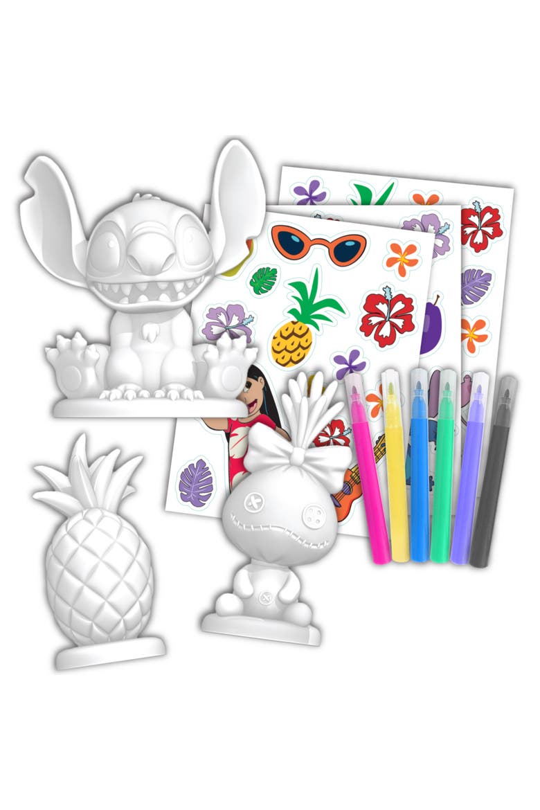 3 In 1 Activity Setm Disney Stitch, Craft Kit, 3 DIY Creations, Kids 6+, Alternate, color, Multicolored