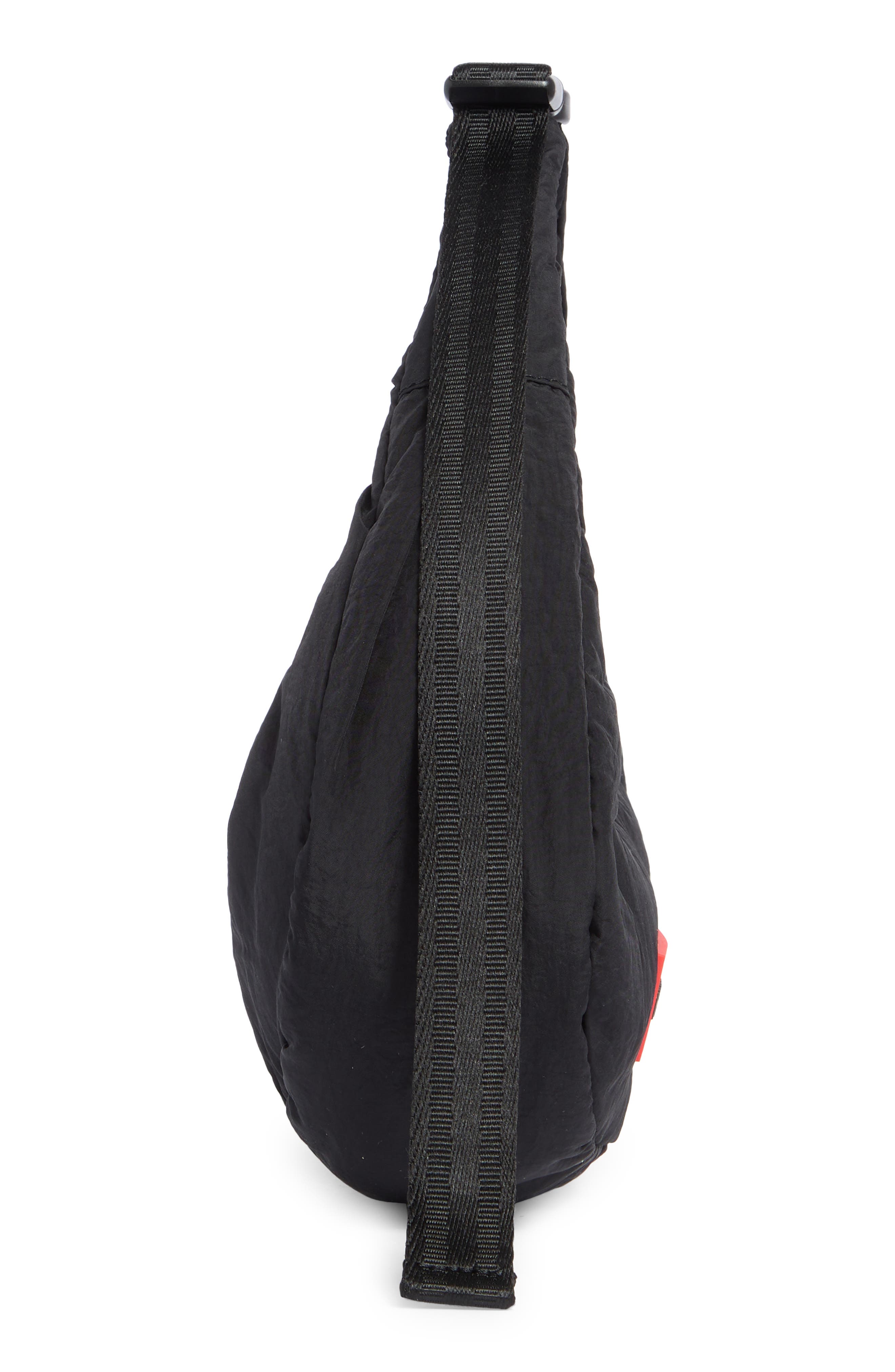 Hunter Mini Crescent Crossbody Bag, Alternate, color, Other Black