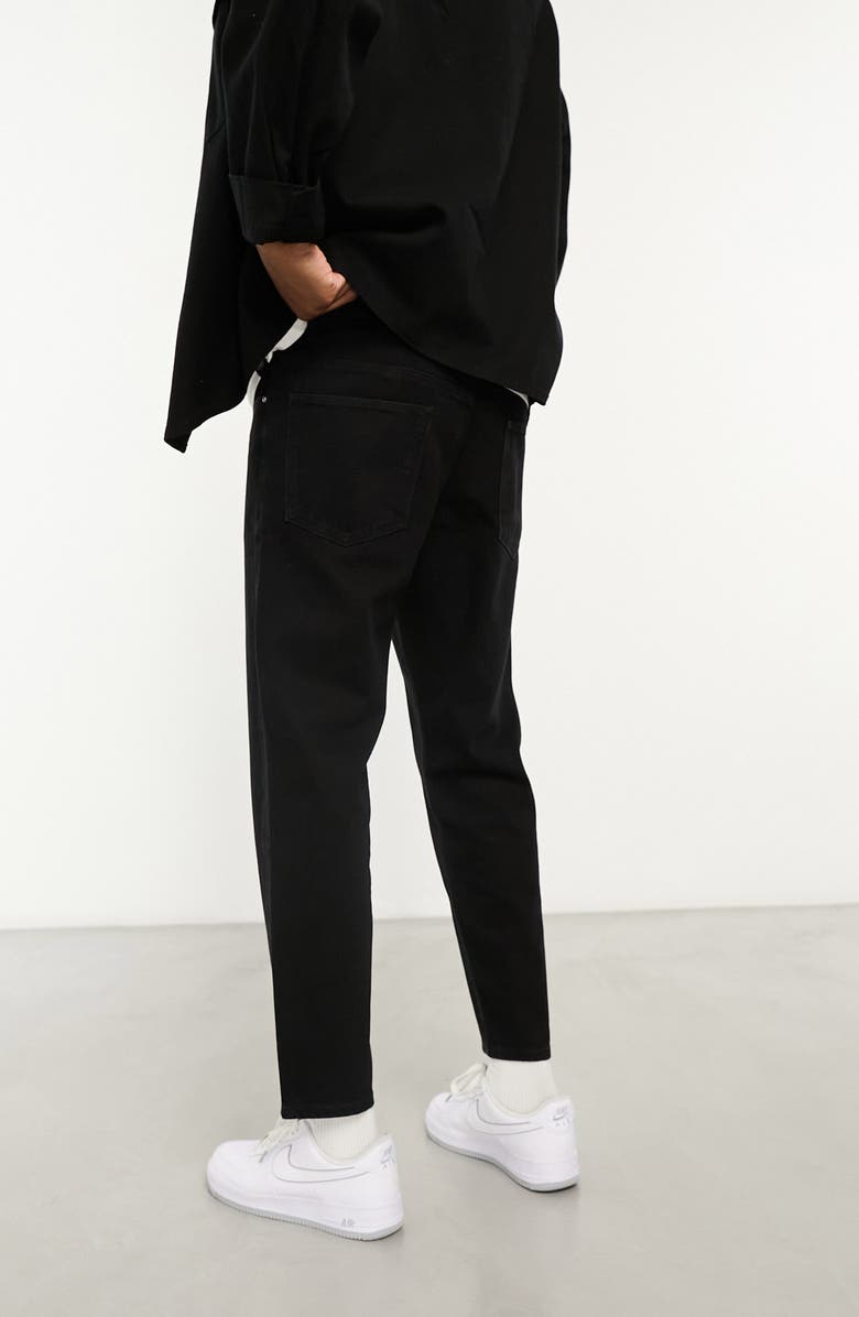 ASOS DESIGN Classic Rigid Straight Leg Jeans, Alternate, color,