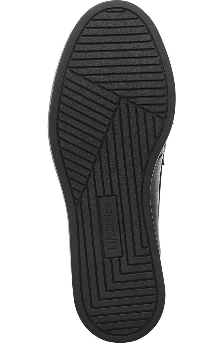 LifeStride Dolce Platform Wedge Bit Loafer, Alternate, color, Black