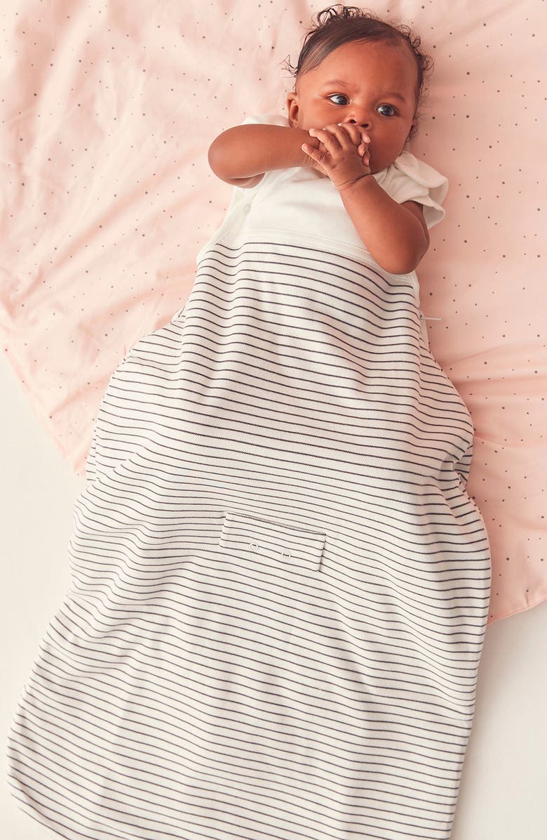 MORI 0.5 TOG Stripe Wearable Blanket, Alternate, color, Grey Stripe