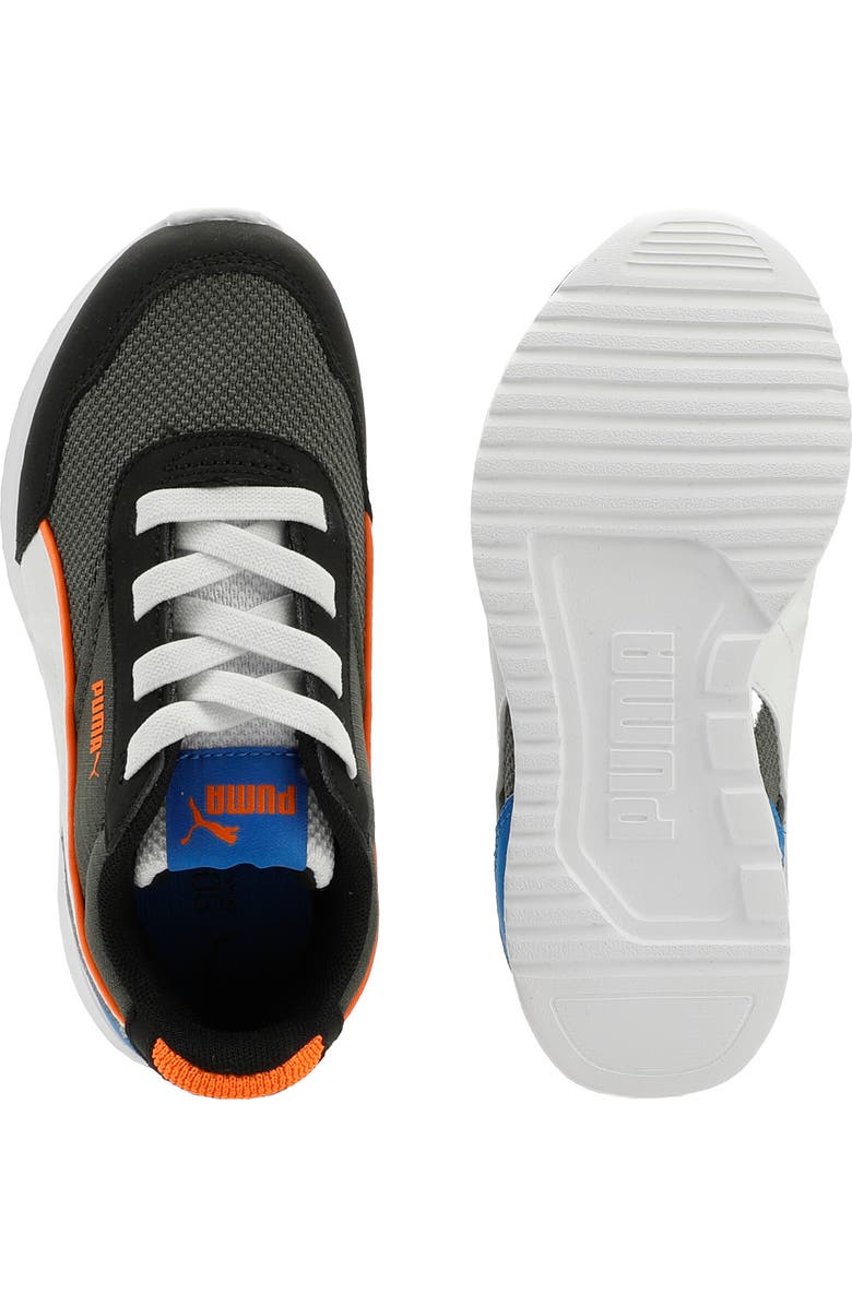 PUMA Kids' R78 Gravity Sneaker, Alternate, color, Mineral Gray/ White/ Orange