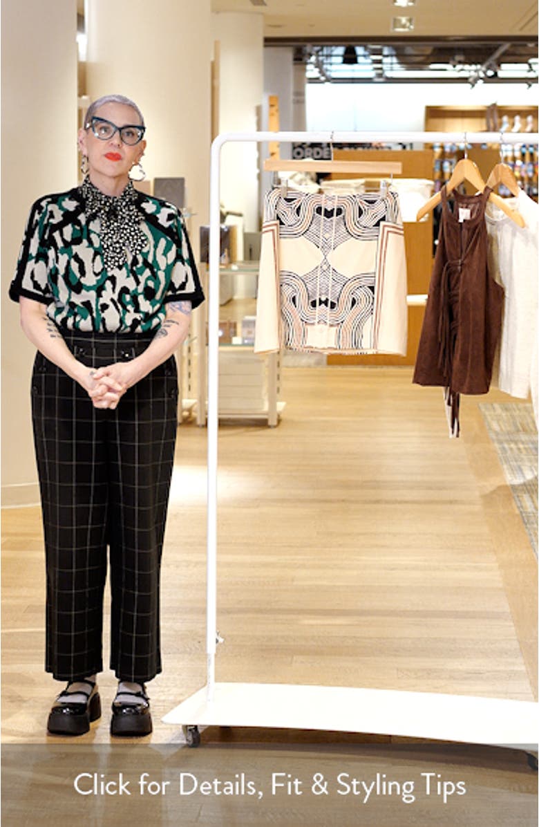 Ophena Geo Print Miniskirt, sales video thumbnail