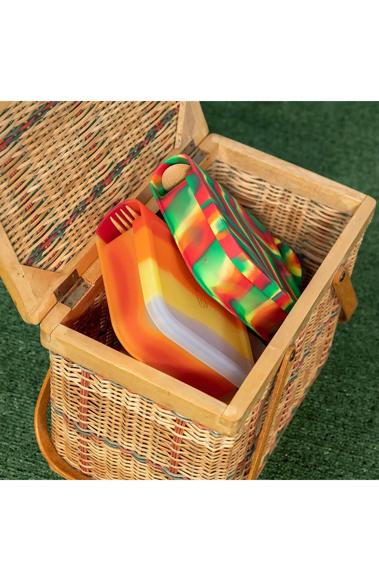 Silipint Go Go Bowls Sandwich 2pk 25oz, Alternate, color, Multicolored