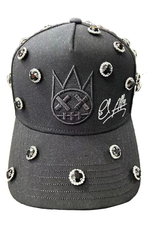 Crystal Embellished Baseball Cap
