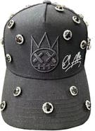 Cult of Individuality Crystal Embellished Baseball Cap