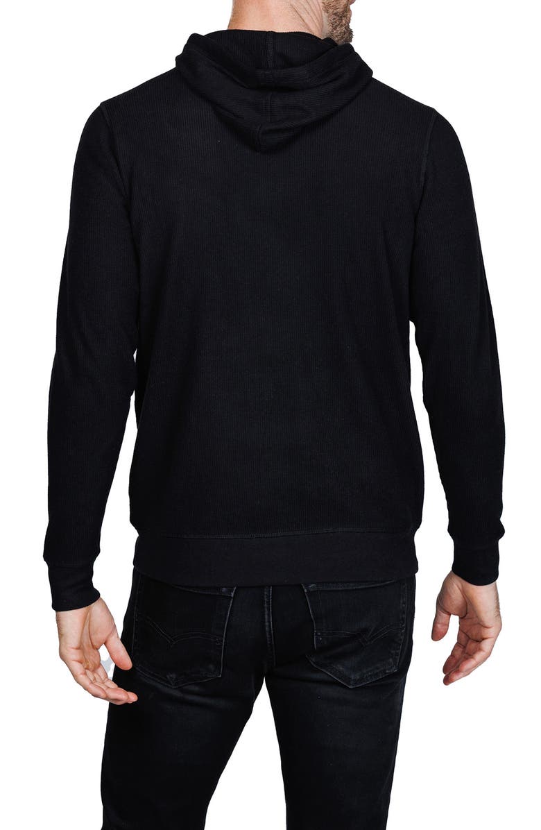 TailorByrd Cozy Knit Hoodie, Alternate, color, Black Heather