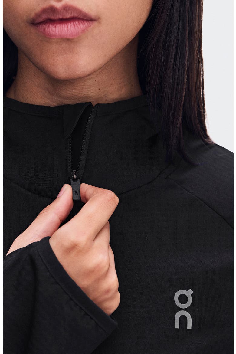 Climate Zip Hoodie, Alternate, color, BLACK