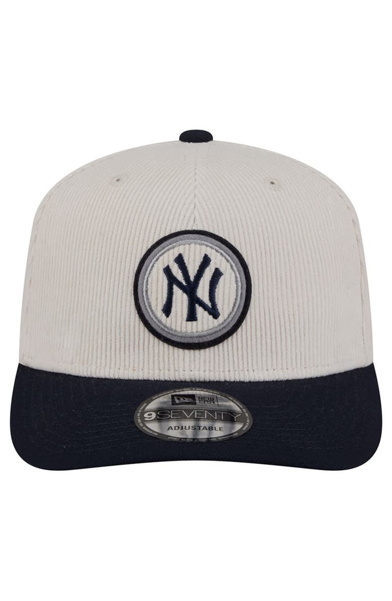 New Era Men's New Era Cream New York Yankees Loyal 9SEVENTY Adjustable Hat, Alternate, color, Cream