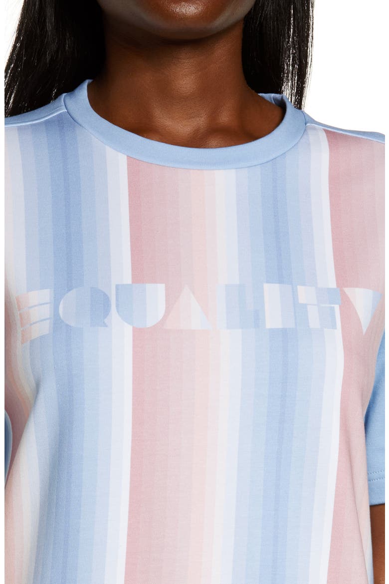 UGG Pride Logo Graphic Tee, Alternate, color, PRIDE STRIPES