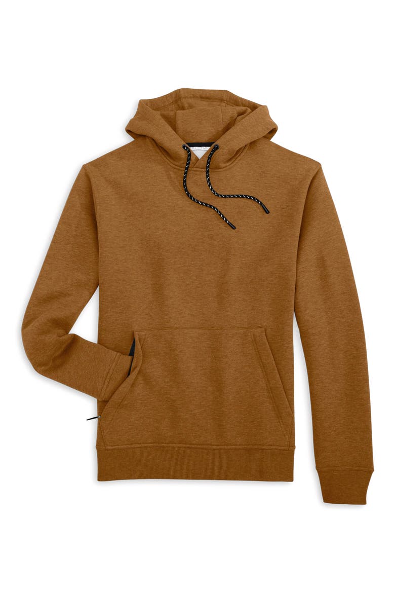 Northcoast Fleece Hoodie, Alternate, color, RUSSET