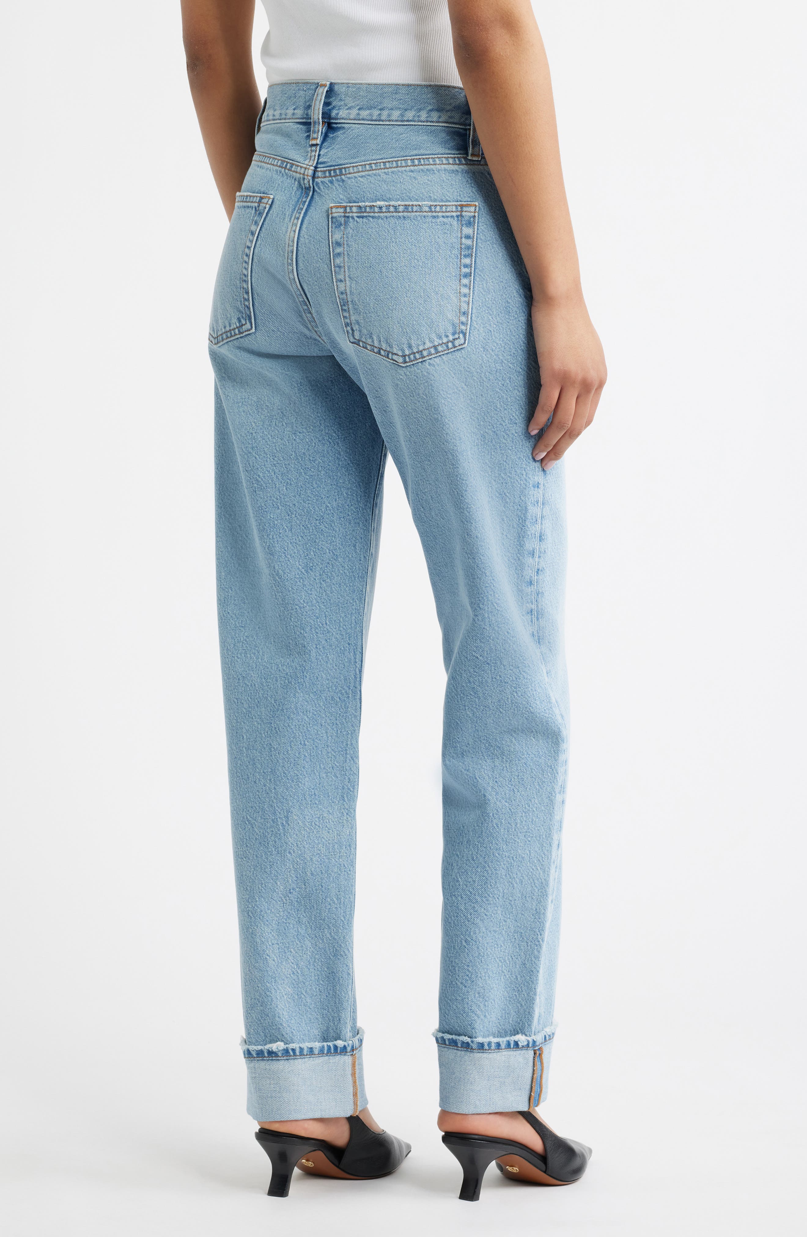 The Hang Cuffed Straight Leg Jeans - image 2