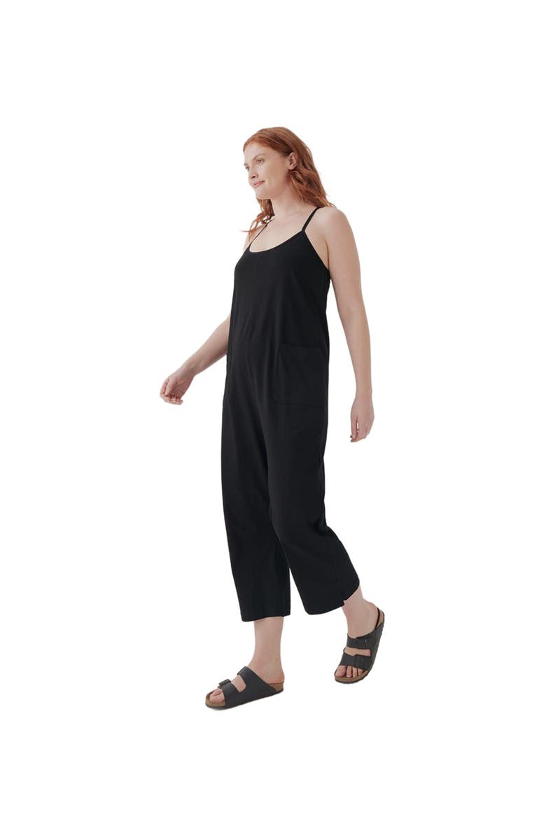 Pact Organic Cotton Cool Stretch Lounge Jumpsuit, Alternate, color,