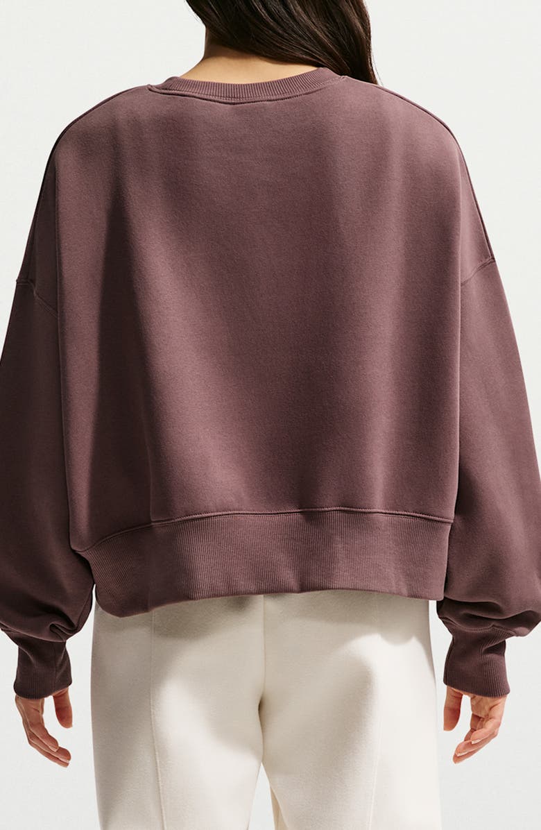 Nike Phoenix Fleece Crewneck Sweatshirt, Alternate, color, 502 Tattoo/Sail