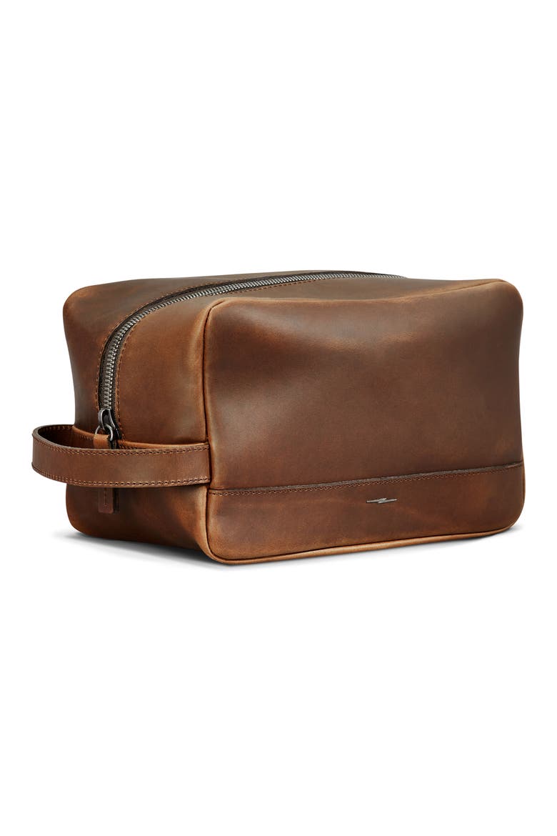 Navigator Zip Travel Kit, Alternate, color, MED BROWN