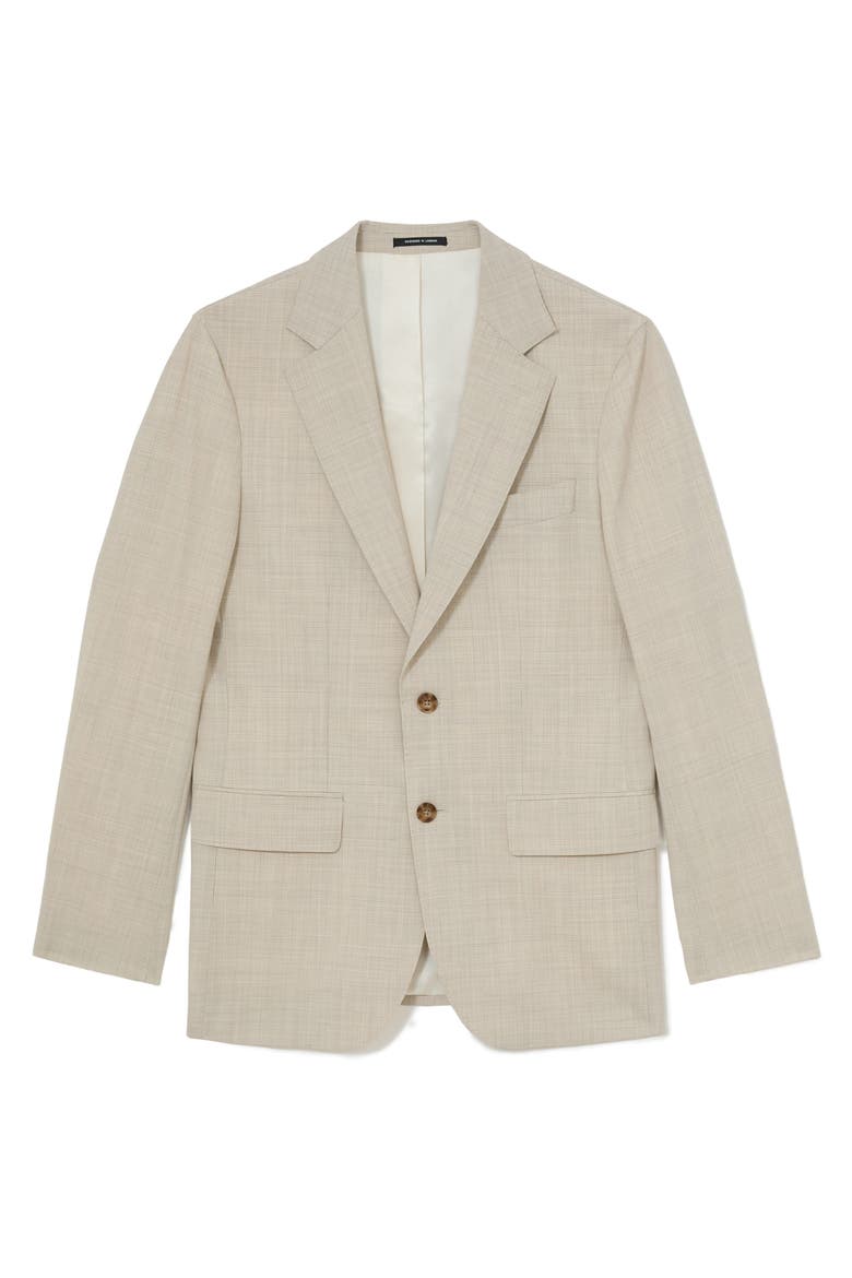 Vita Wool Blend Blazer, Alternate, color, OATMEAL