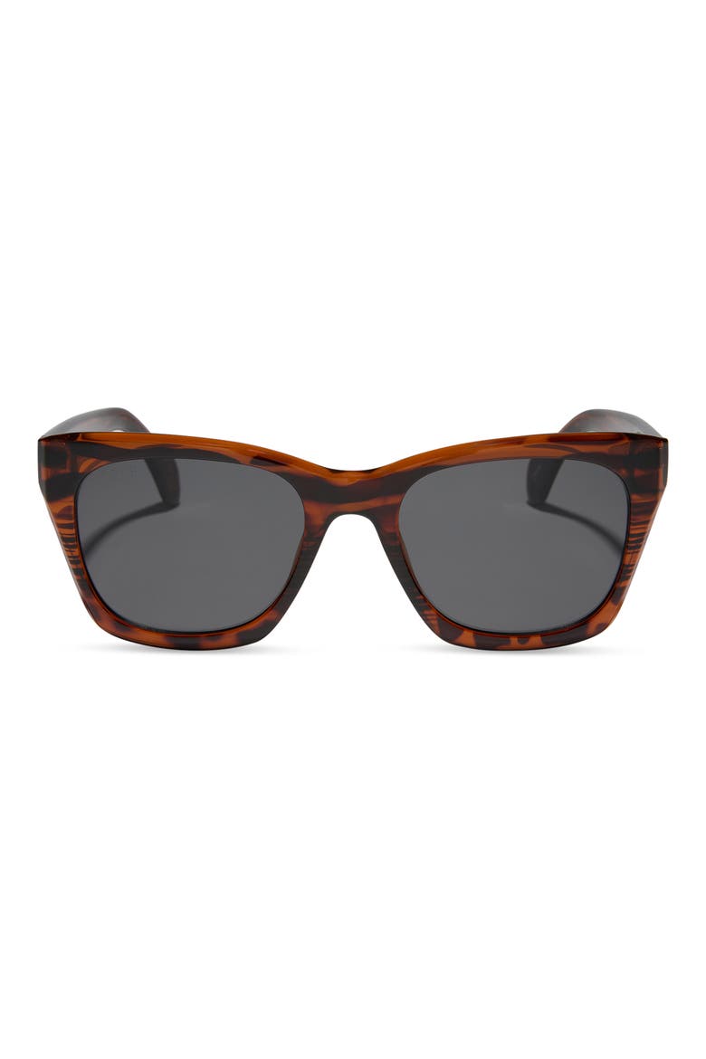 Sean 50.5mm Cat Eye Sunglasses, Main, color, MAHOGANY TORT
