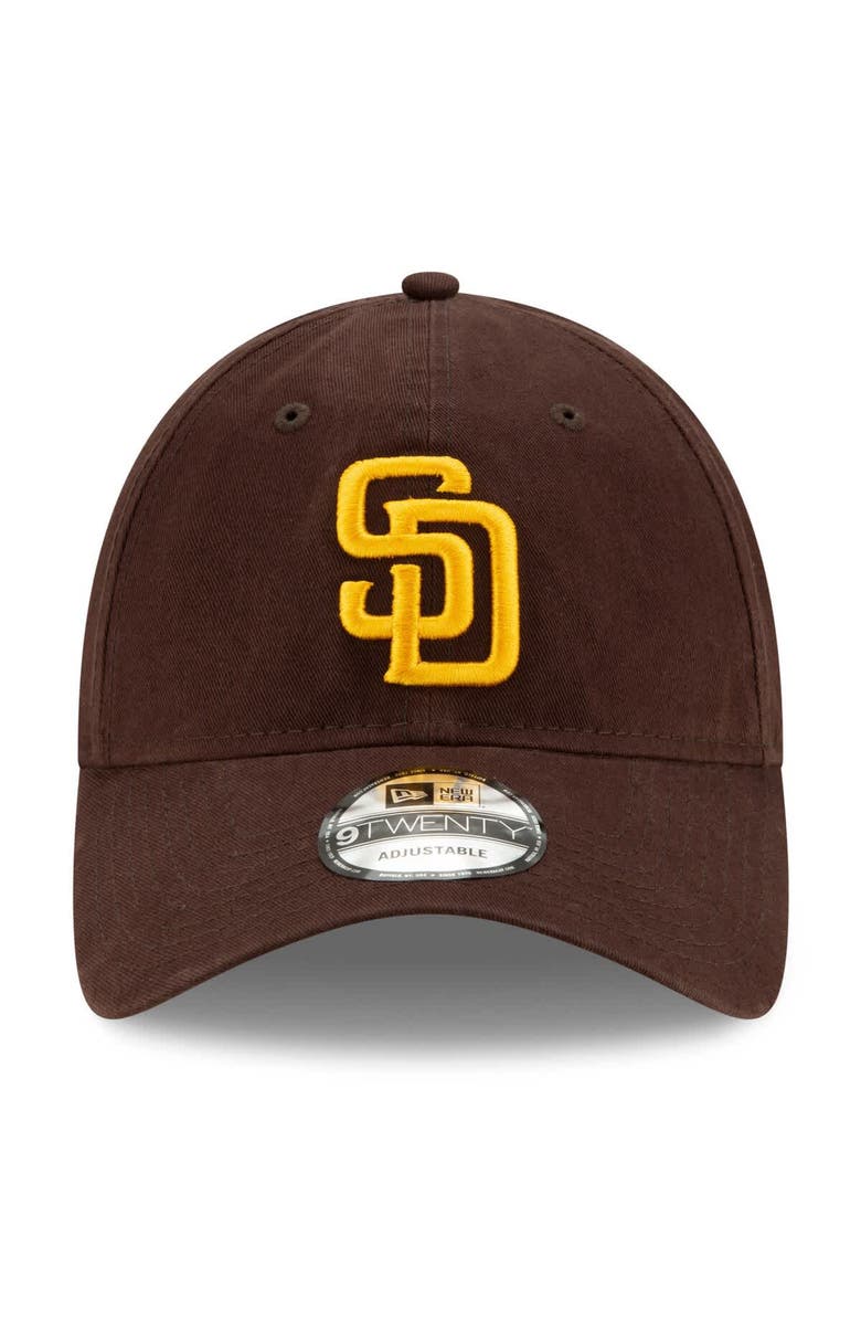 New Era Men's New Era Brown San Diego Padres 2025 MLB Postseason Side Patch 9TWENTY Adjustable Hat, Alternate, color, Brown