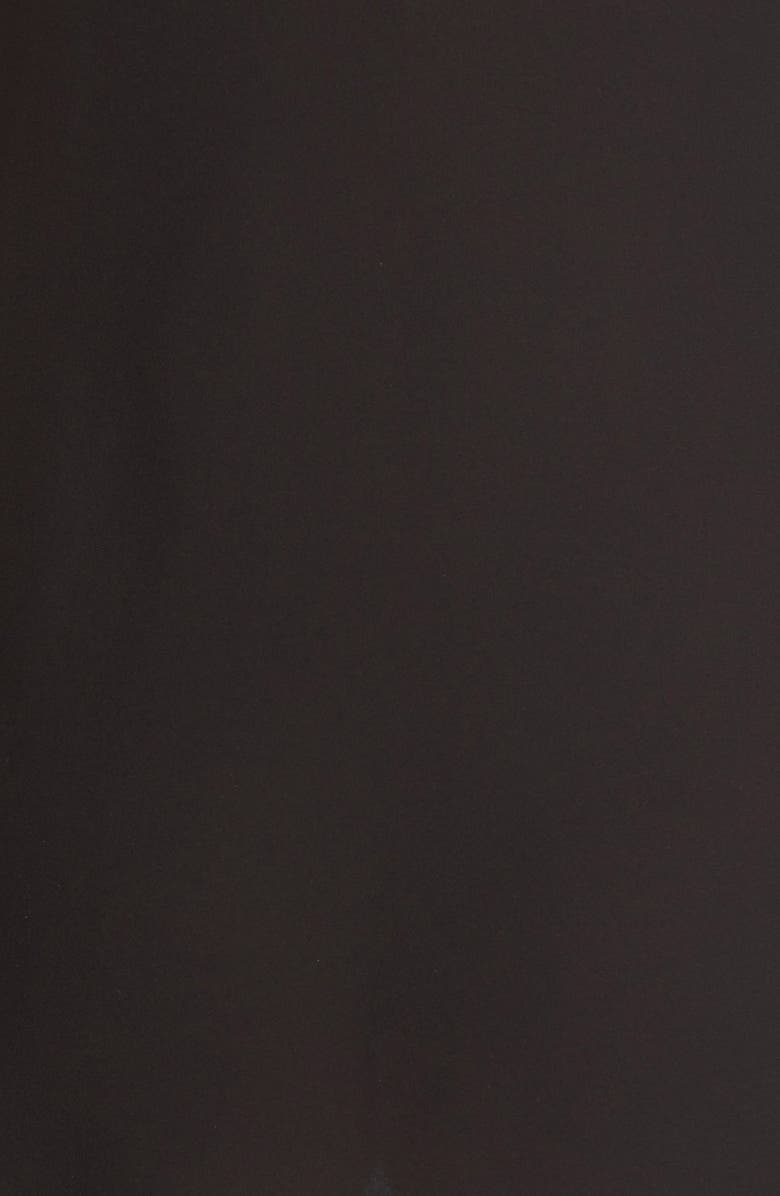 Givenchy Lace Trim Silk Crepe Dress, Alternate, color, 