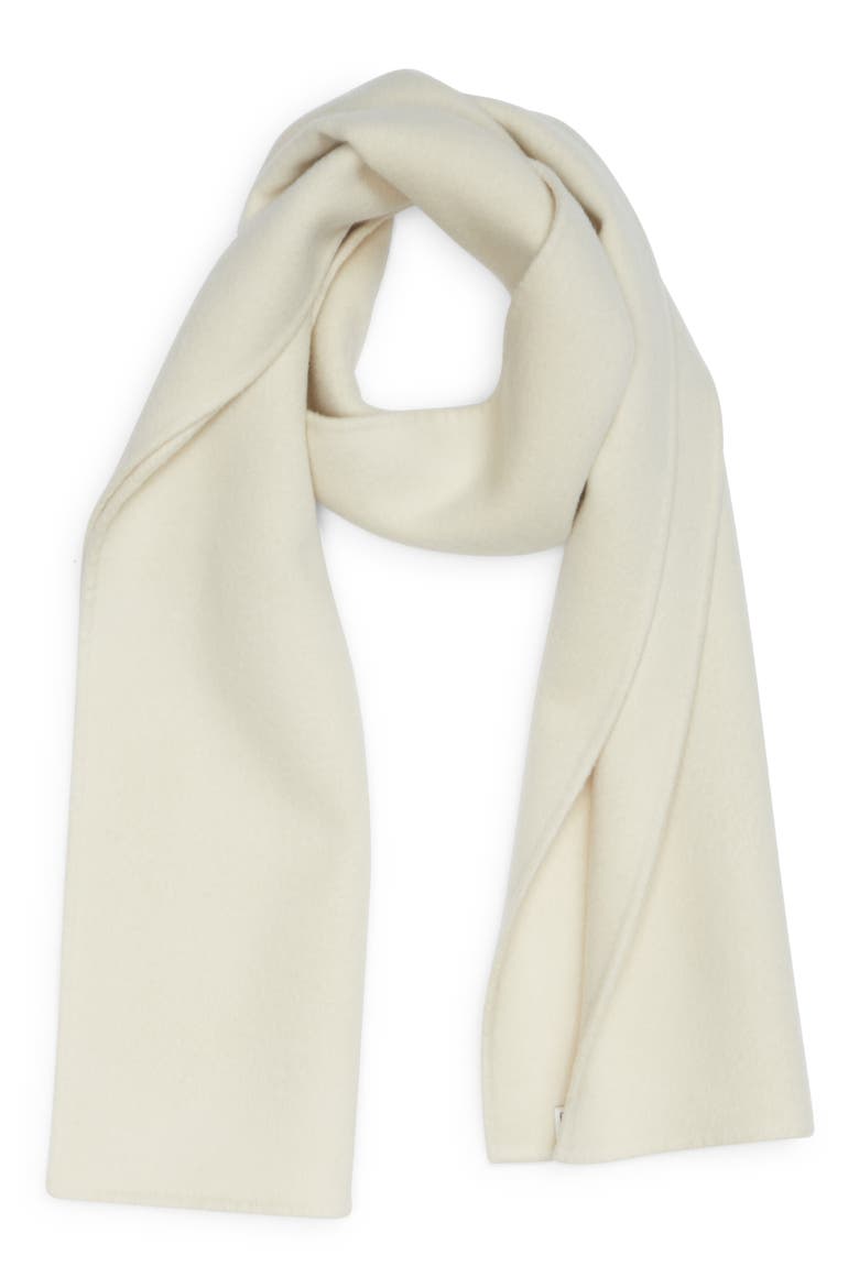 Wool & Cashmere Scarf (Nordstrom Exclusive), Alternate, color, MACADAMIA