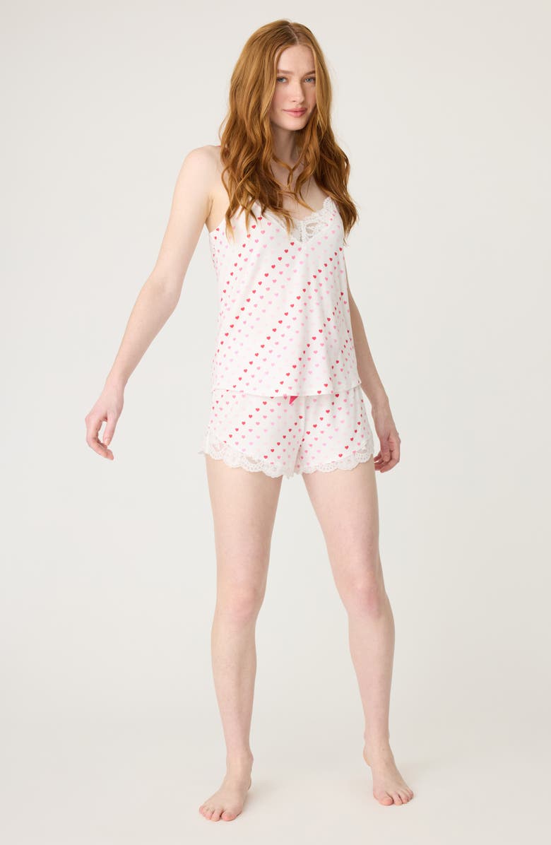 PJ Salvage Day Dreams Pajama Shorts, Alternate, color, 