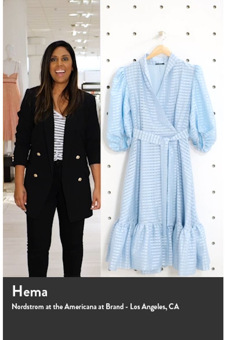 Chinie Midi Wrap Dress video