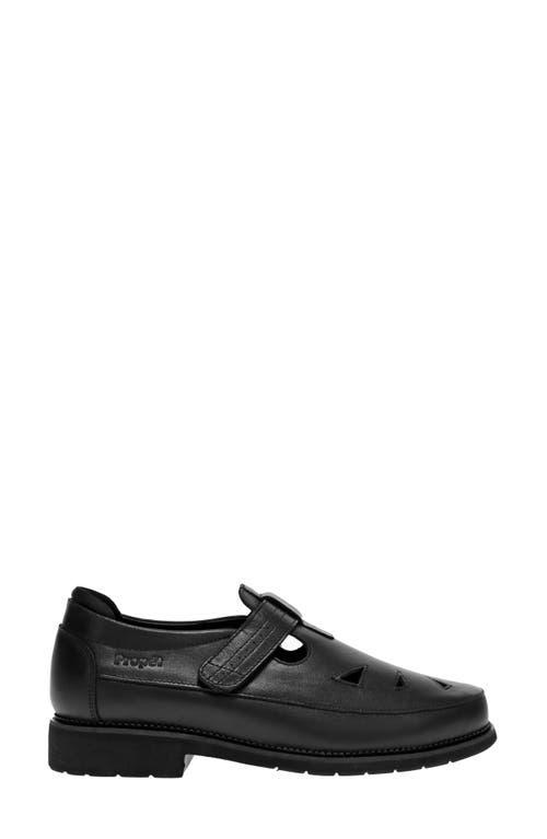 Propét Helen T-strap Flat In Black