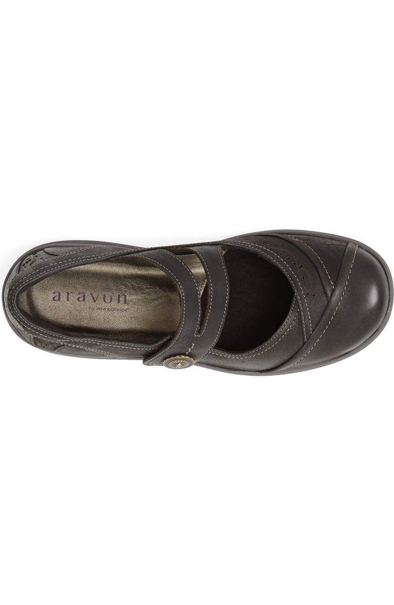 Aravon 'REVshow' Leather Flat, Alternate, color,