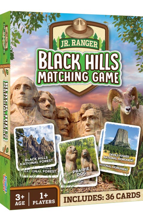 Jr Ranger - Black Hills Matching Game