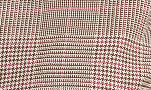 Isaac Mizrahi New York Plaid Vest In Brown