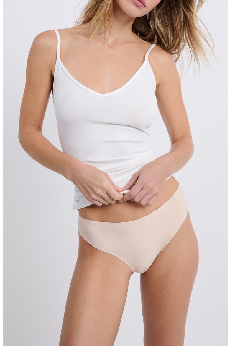 Jessy 3-Pack Thongs, Alternate, color, BEIGE MULTICOLOR