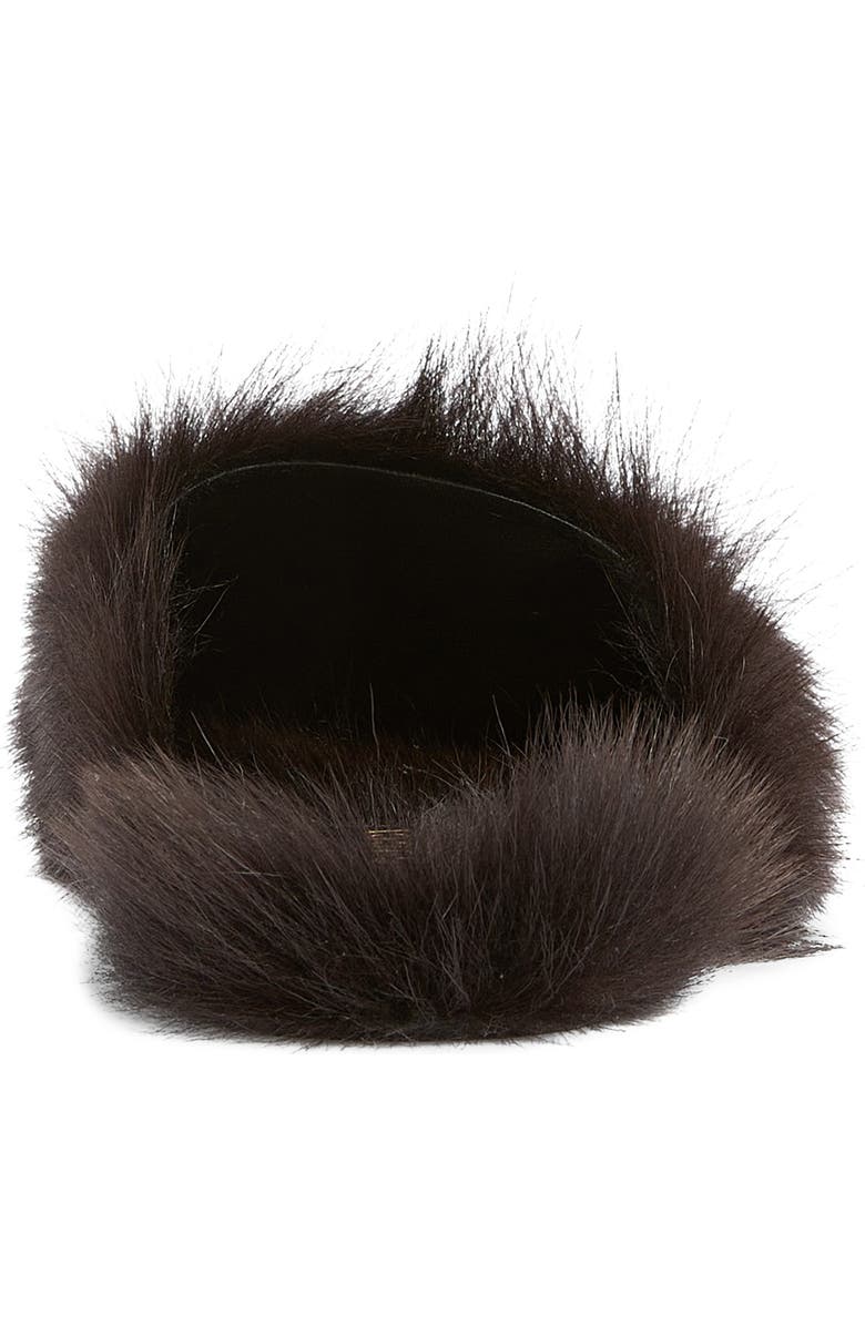 Gucci Annette Genuine Shearling Mule, Alternate, color, Silky Moro