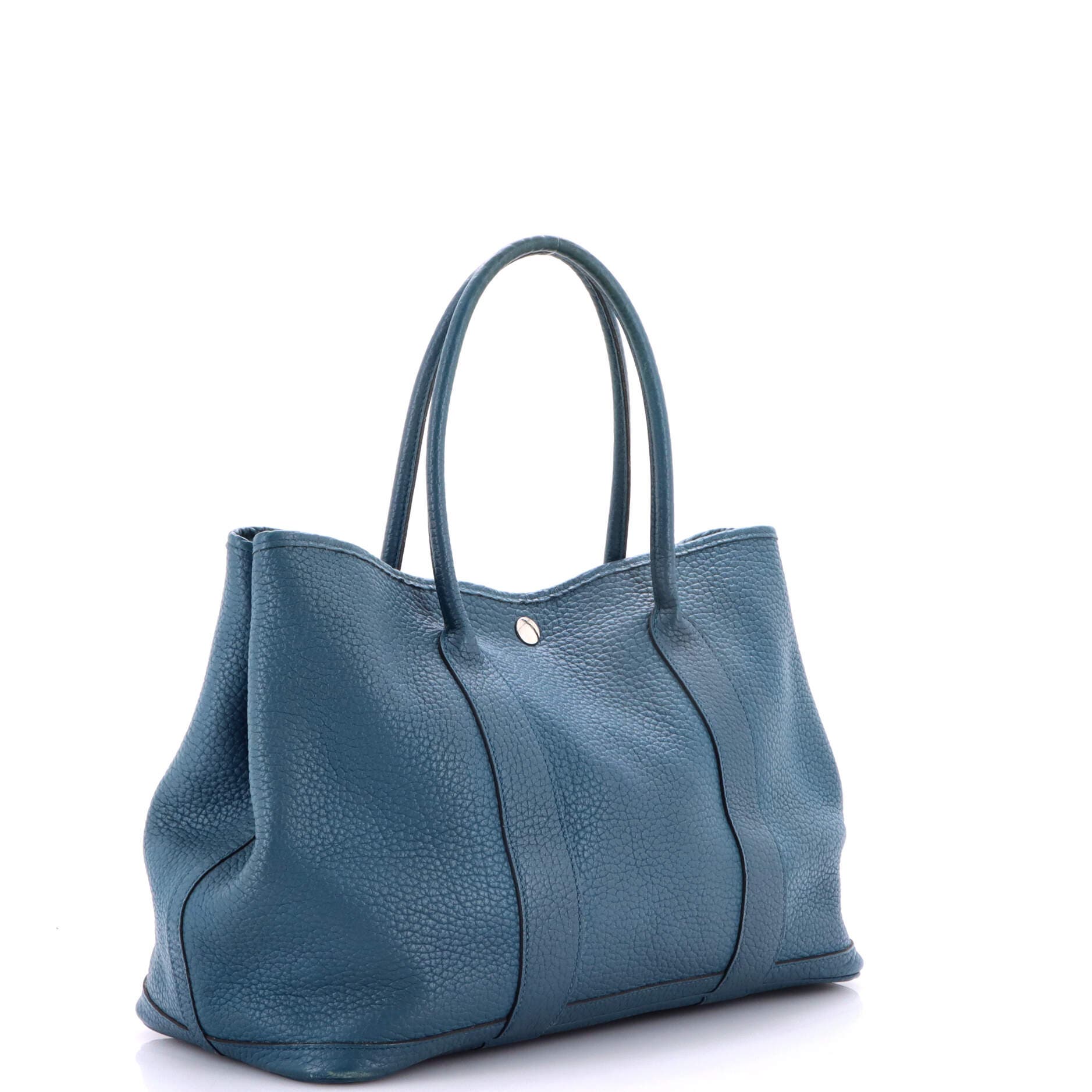 Pre-Owned Hermes Garden Party Tote Leather 36, Alternate, color, Colvert