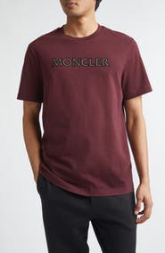 Moncler Logo Patch Graphic T-Shirt