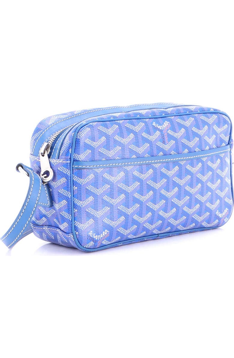 Pre-Owned Goyard Cap Vert Bag Coated Canvas, Alternate, color, Blue