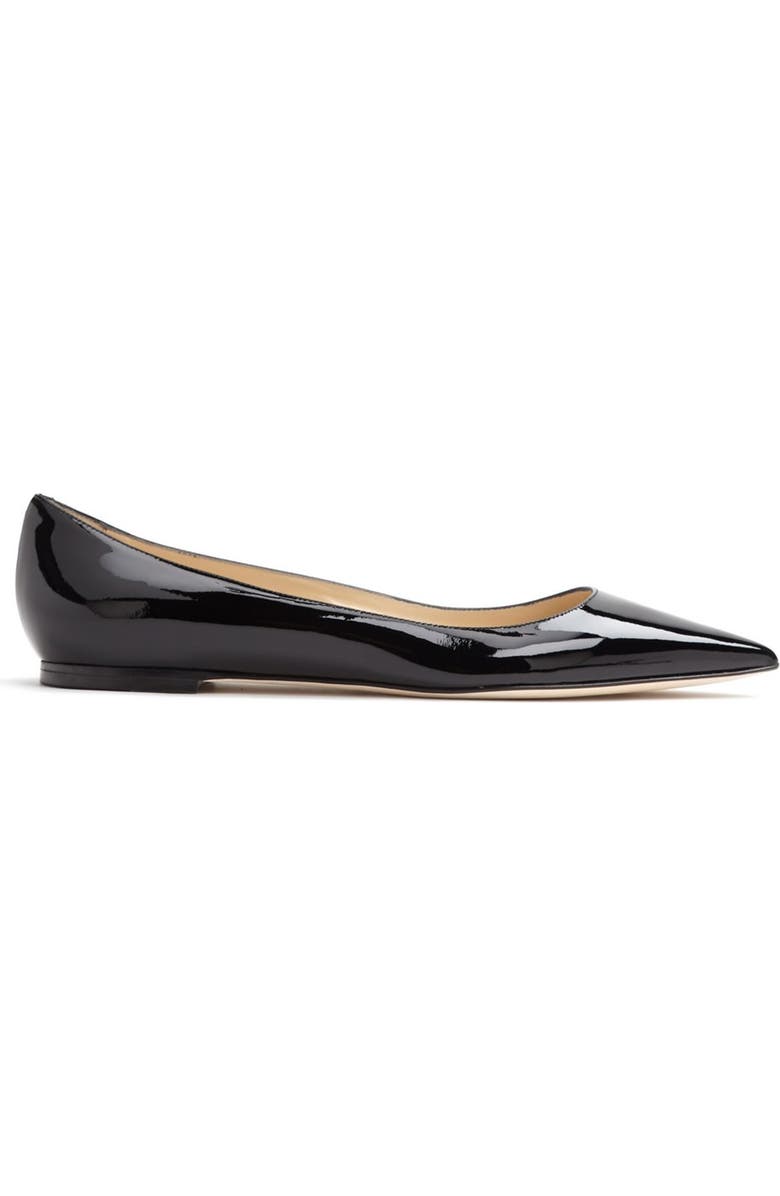Jimmy Choo 'Alina' Pointy Toe Flat, Alternate, color,